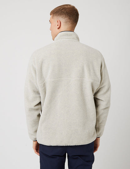 Pata Synchilla Snap-T Pullover Fleece - Oatmeal Heather Beige