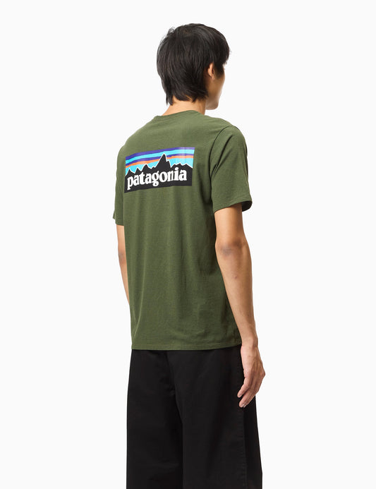 Pata P-6 Logo Responsibili-Tee T-Shirt - Torrey Pine Green