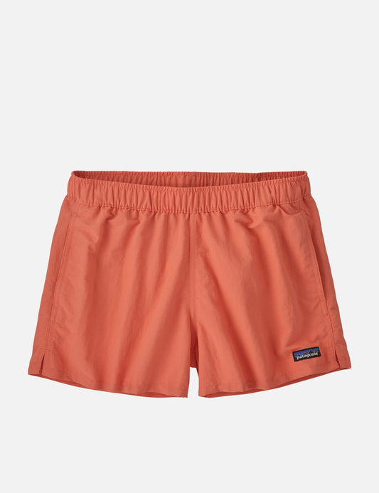 Pata Women's Barely Baggies Shorts (2.5in) - Coho Coral