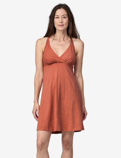 Pata Women's Amber Dawn Dress - Sienna Clay