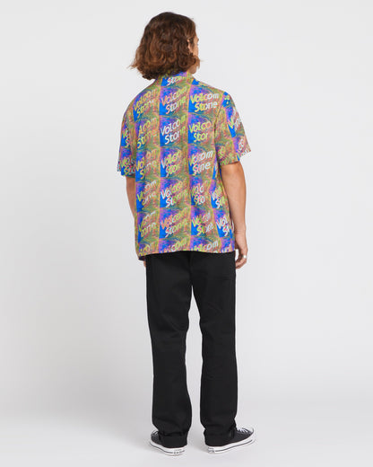 Fergadelic Woven Short Sleeve Shirt