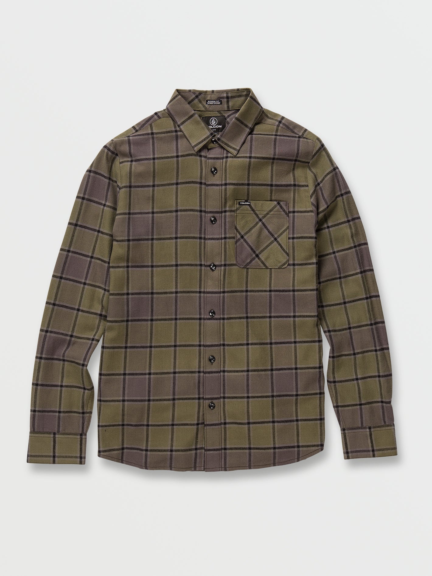 Caden Plaid Long Sleeve Flannel