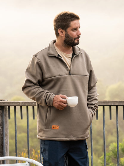 Workwear Mock 1/4 Zip Pullover