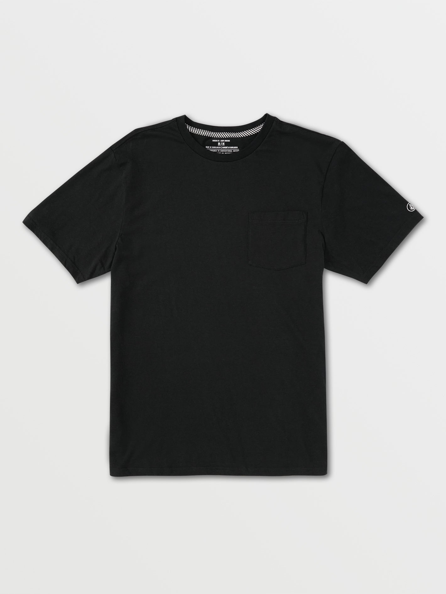 Solid Short Sleeve Pocket Tee