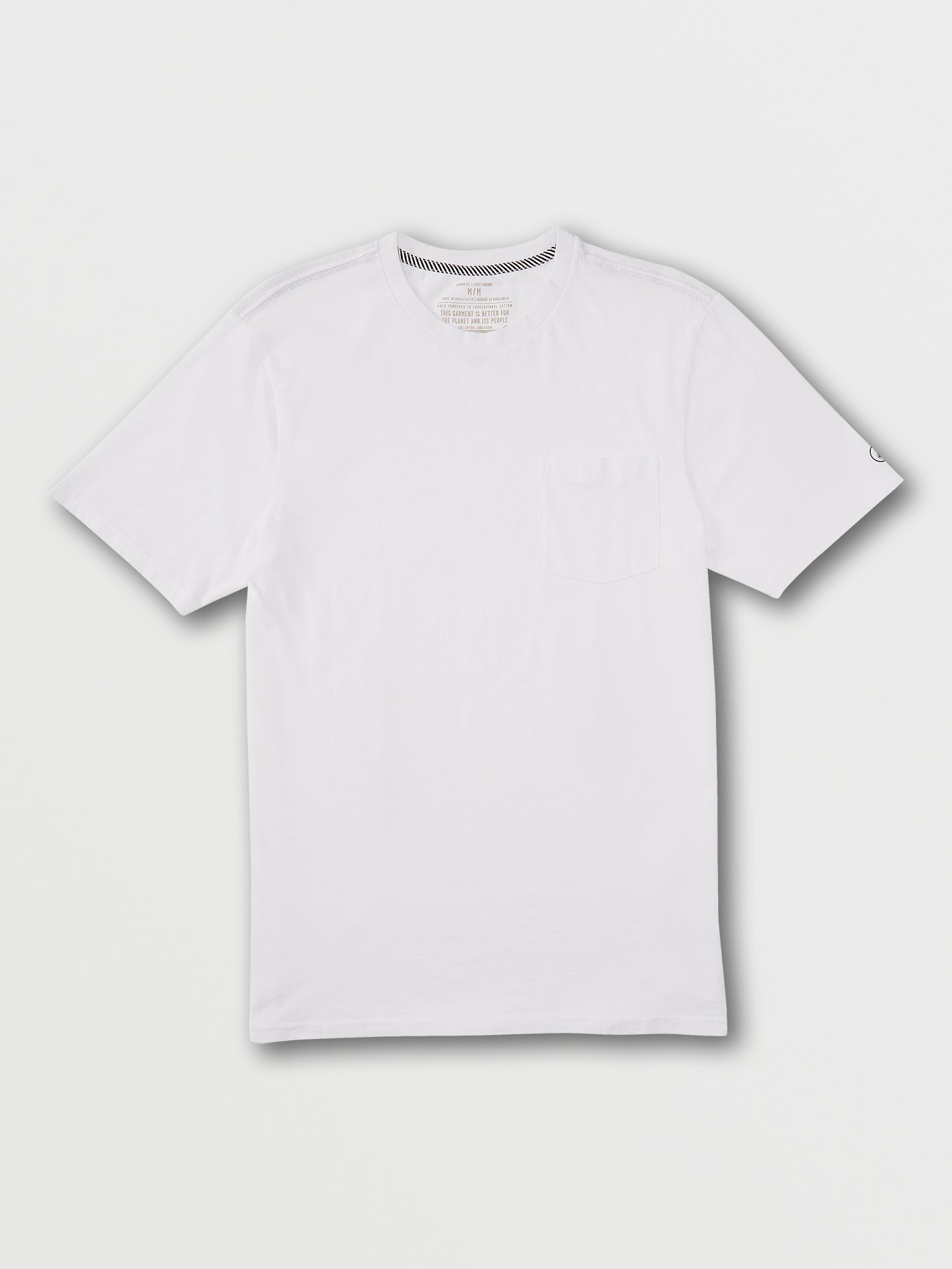 Solid Short Sleeve Pocket Tee