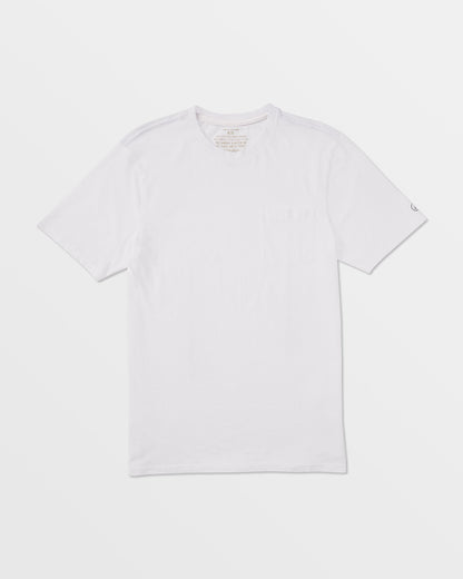 Solid Ss Pocket Tee