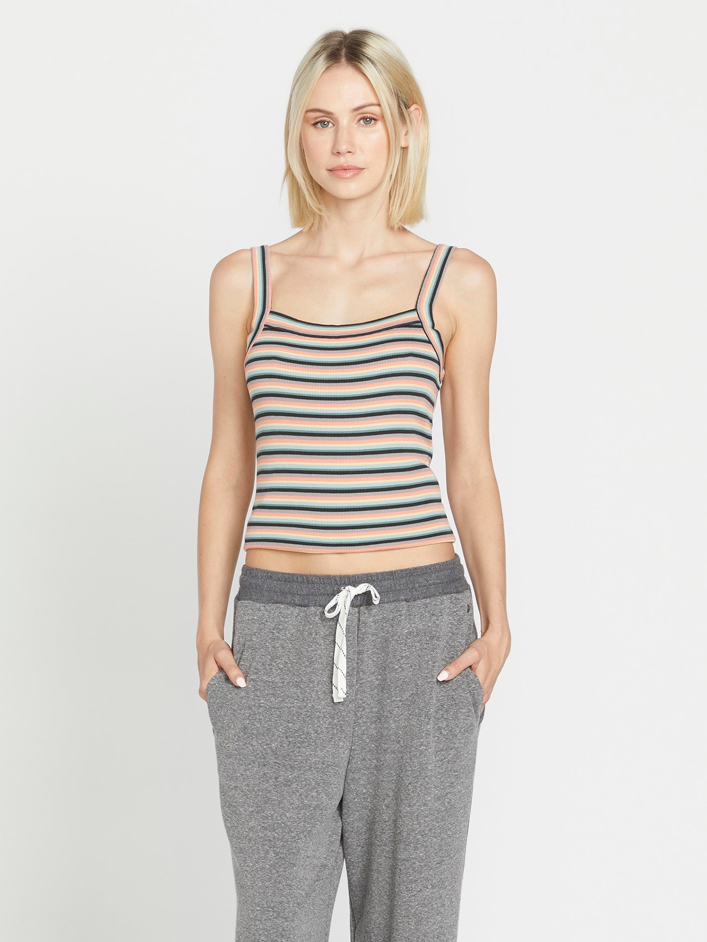 Lived in Lounge Knit Strappy Tank