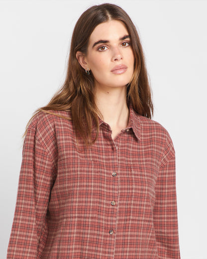 Plaid To Meet U 2 Long Sleeve Shirt