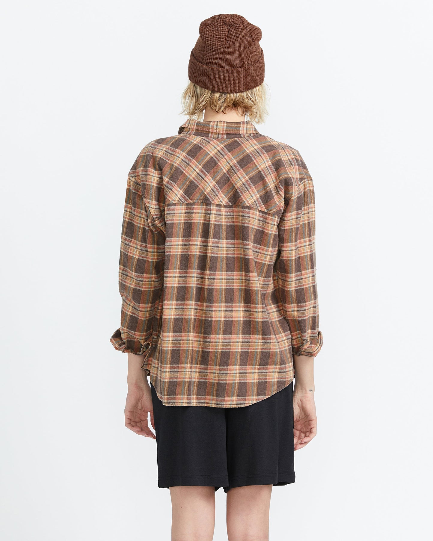 Plaid To Meet U 2 Long Sleeve Top