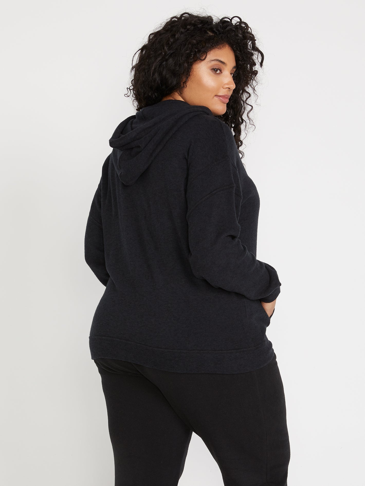 Lived In Lounge Zip Fleece Plus Size