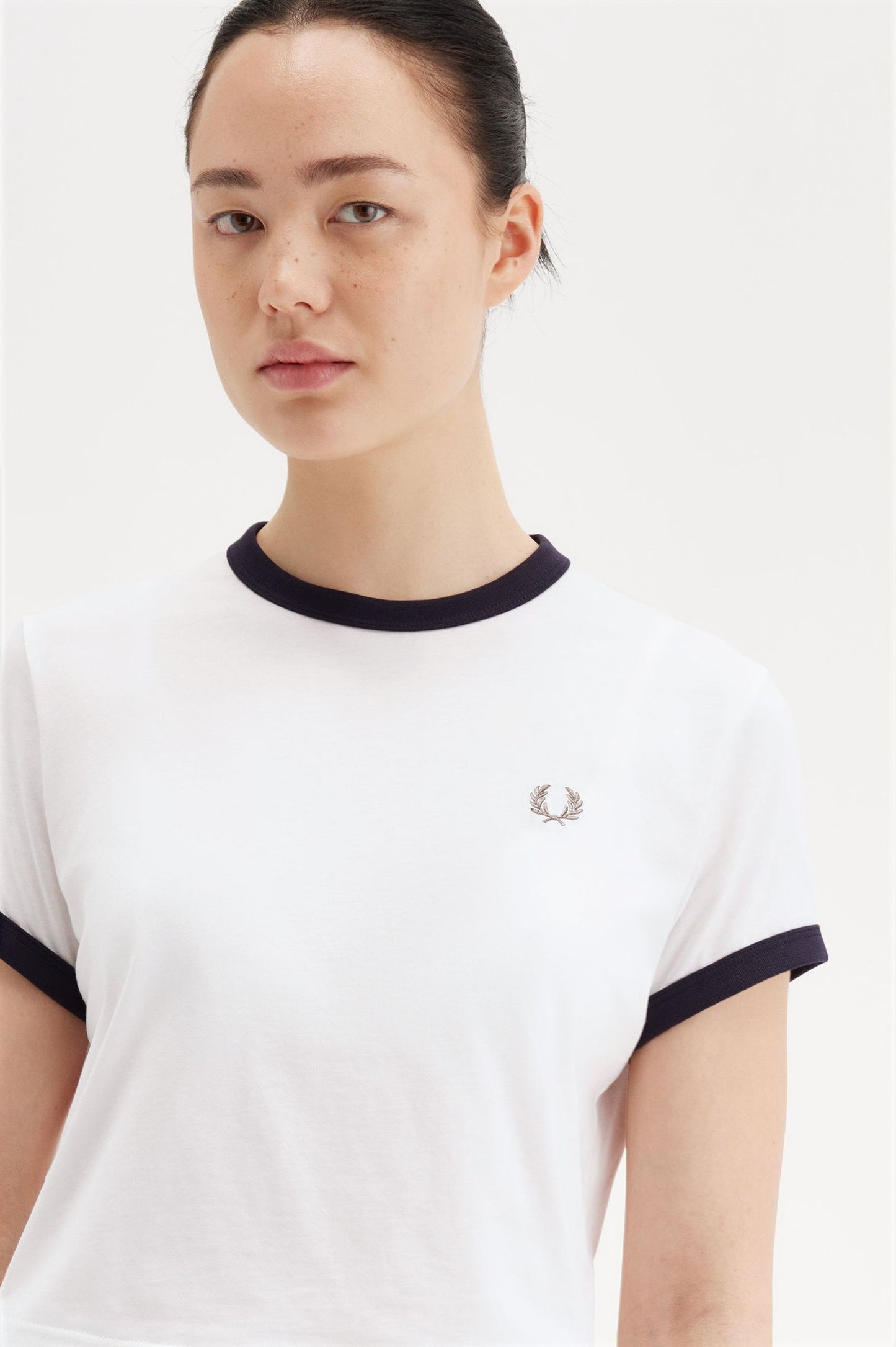 Cropped Ringer T-Shirt