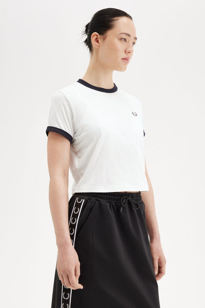 Cropped Ringer T-Shirt