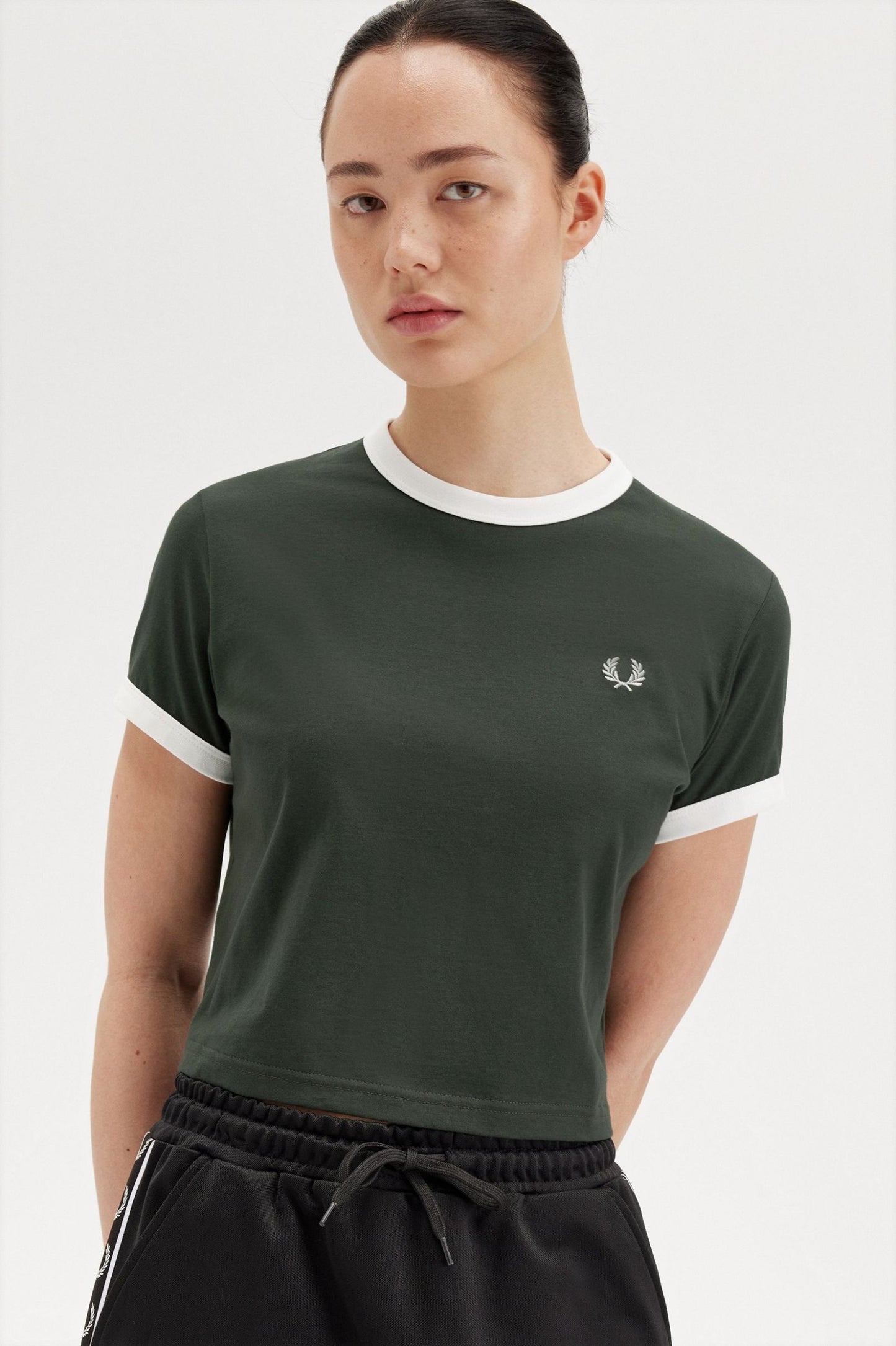 Cropped Ringer T-Shirt