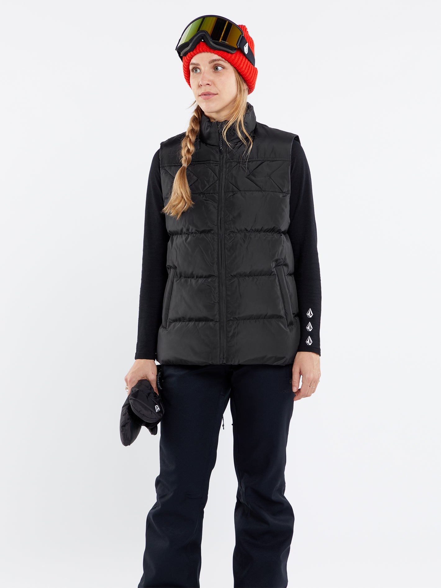 Womens Stone Castine Puff Vest