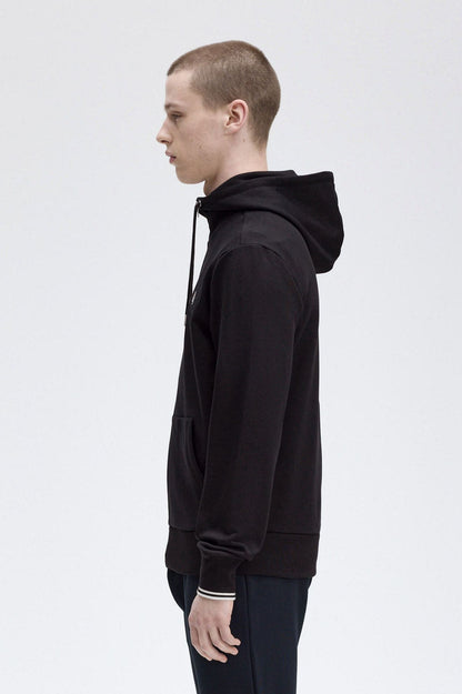 Hooded Zip Through Sweatshirt