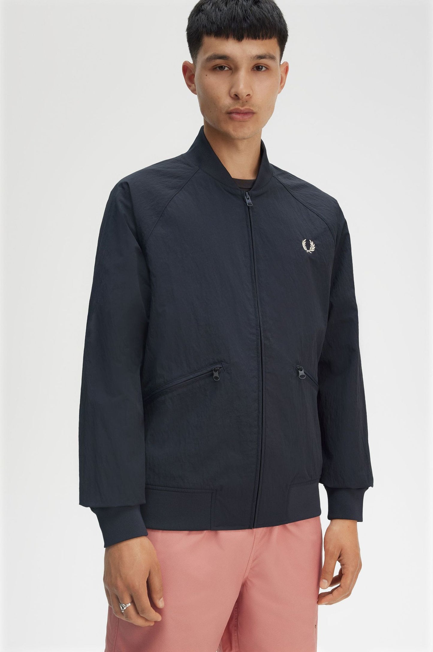 Textured Tennis Bomber