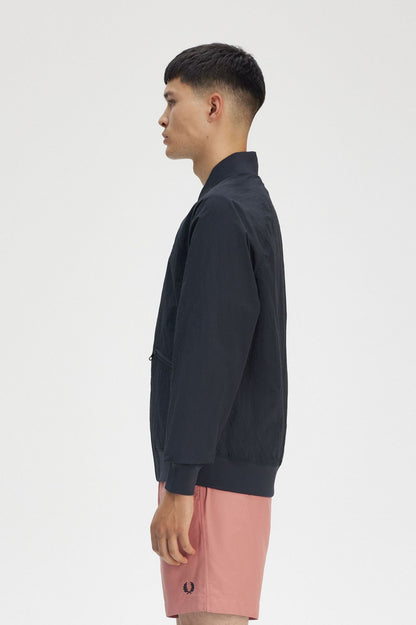 Textured Tennis Bomber