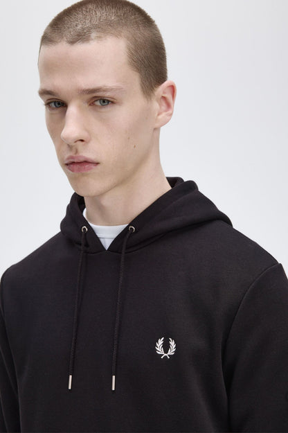 Tipped Hooded Sweatshirt