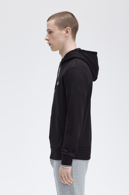 Tipped Hooded Sweatshirt