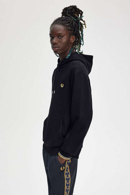 Tipped Hooded Sweatshirt