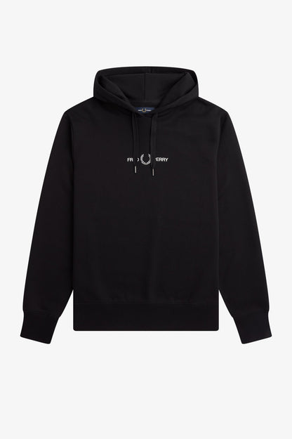 Embroidered Hooded Sweatshirt