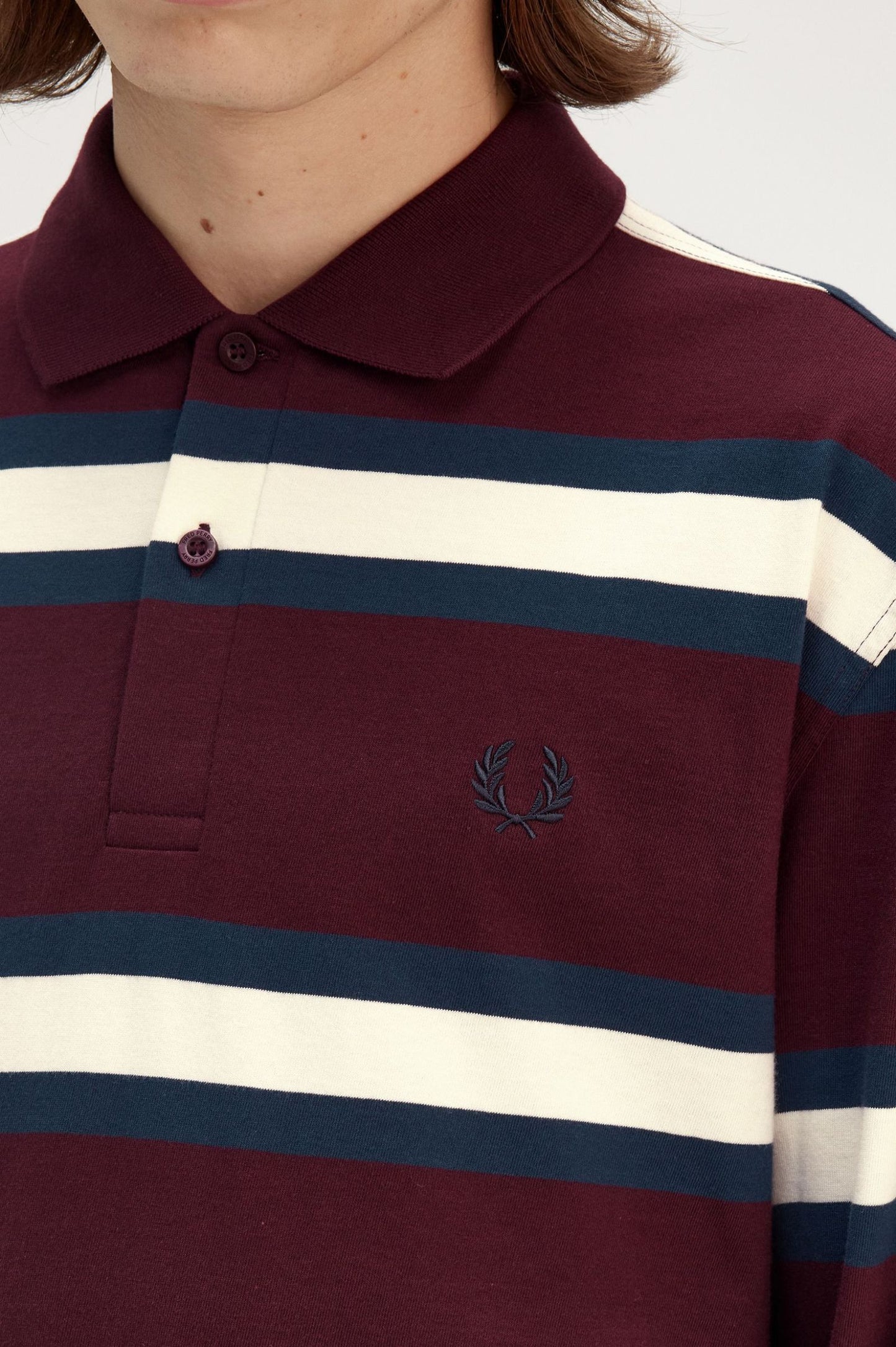 Jersey Stripe Polo Shirt