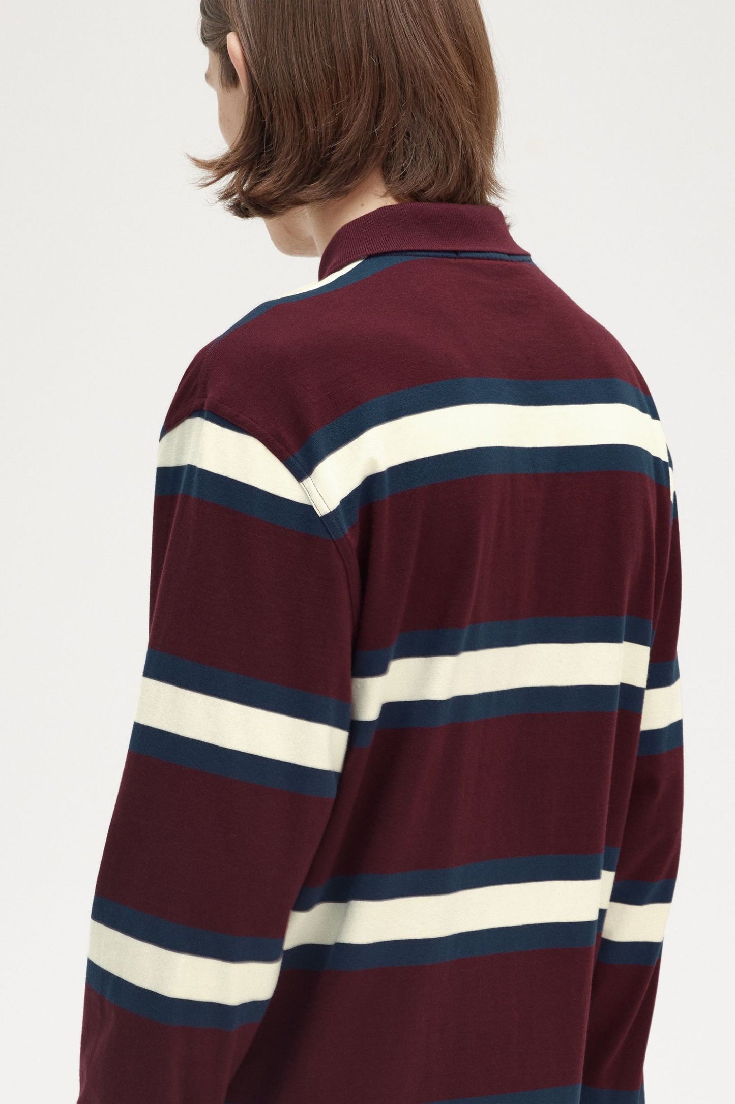 Jersey Stripe Polo Shirt