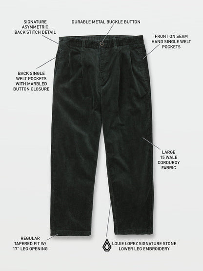 Tapered Corduroy Pants